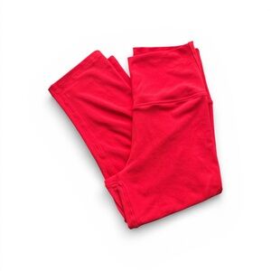 WILD FABLE XS Butter Bliss Crop Leggings Vibrant Red *See Photos*